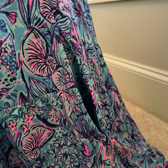 Lilly Pulitzer Shells and Bella Kawai Swing Dress XL - Picture 4 of 5